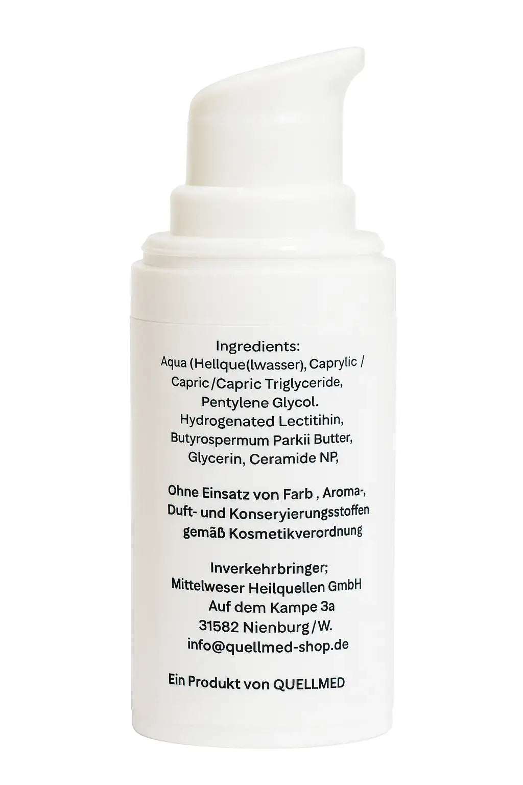 the source lab. von Quellmed - Pflegende Hautcreme in der praktischen Reisegröße 15ml – Effektive Feuchtigkeitspflege für empfindliche Haut unterwegs Quellmed Shop