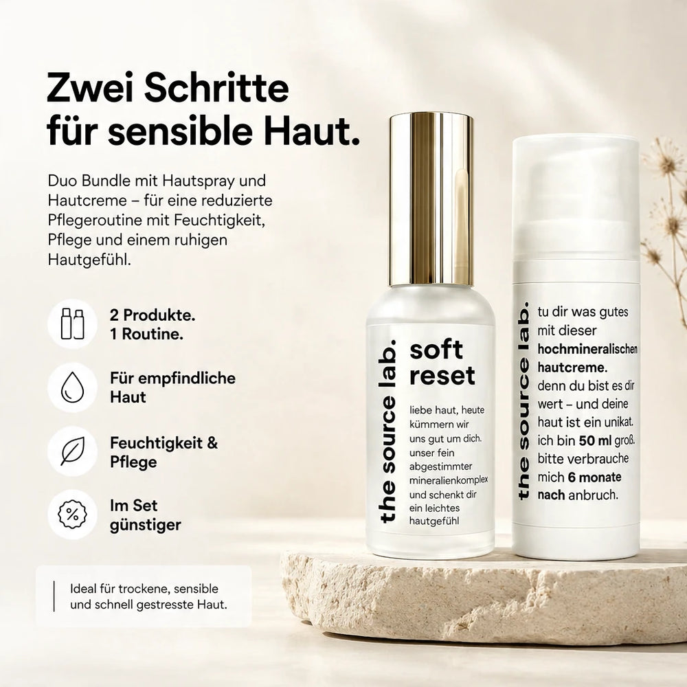 LETZTE CHANCE: Hautpflege-Duo | Altes Design, 60 ml Creme zum Vorteilspreis