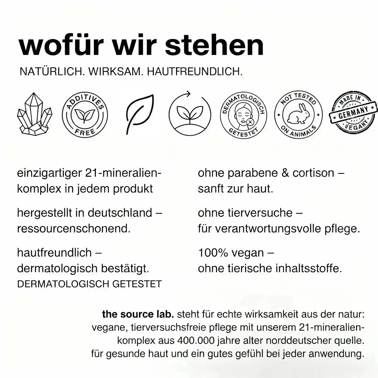 the source lab. von Quellmed - Pflegende Hautcreme in der praktischen Reisegröße 15ml – Effektive Feuchtigkeitspflege für empfindliche Haut unterwegs THE SOURCE LAB
