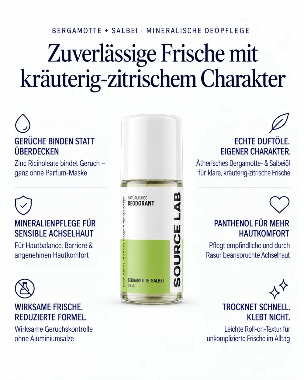 Déodorant naturel bergamote-sauge