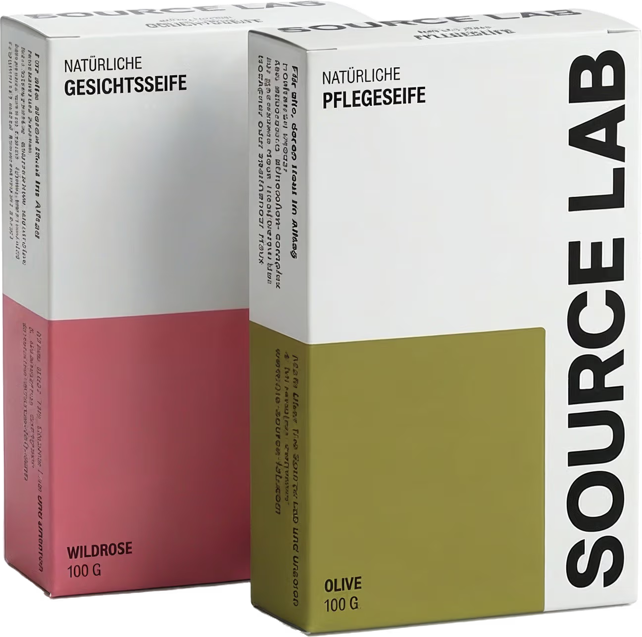Seifen-Duo für Gesicht & Körper – Wildrose & Olive