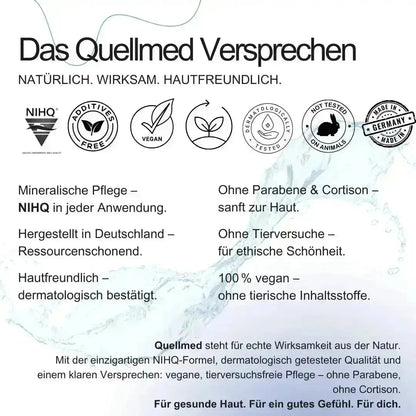 Quellmed Pflegende Hautcreme – Effektive Feuchtigkeitspflege für trockene und empfindliche Haut 50ml Quellmed Shop