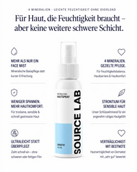 Spray minéral pour la peau – Hydratation pour les peaux sèches et tiraillées