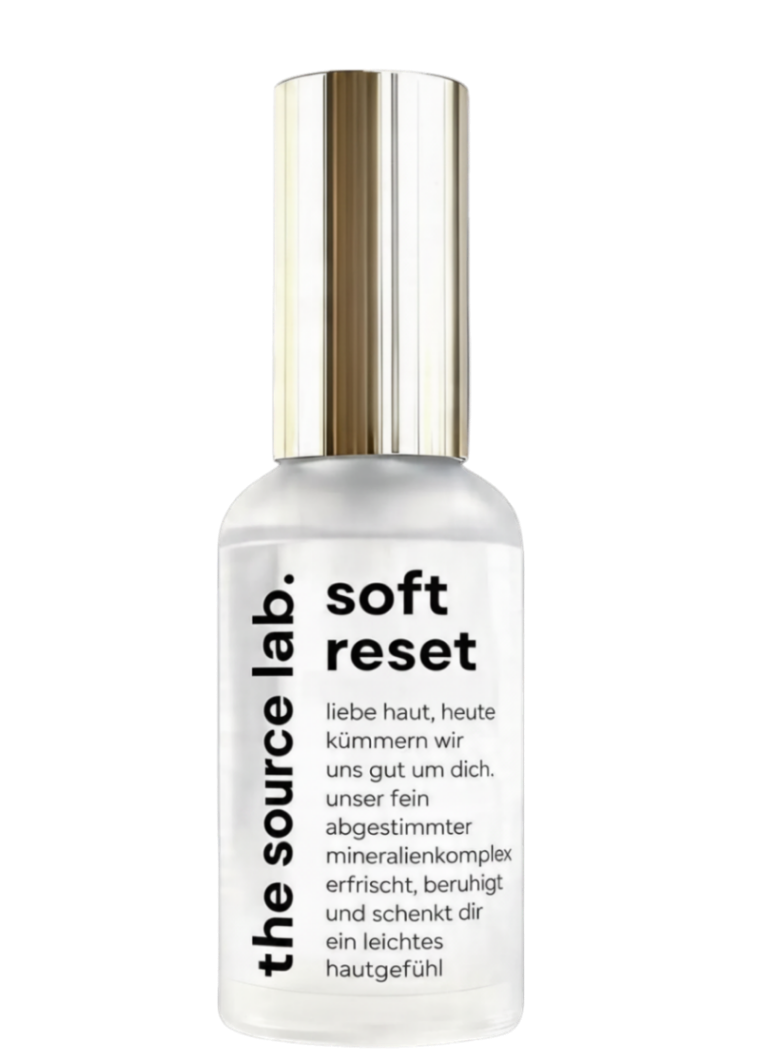 Soft Reset | Hochmineralisches Hautspray für trockene und empfindliche Haut | 50 ml