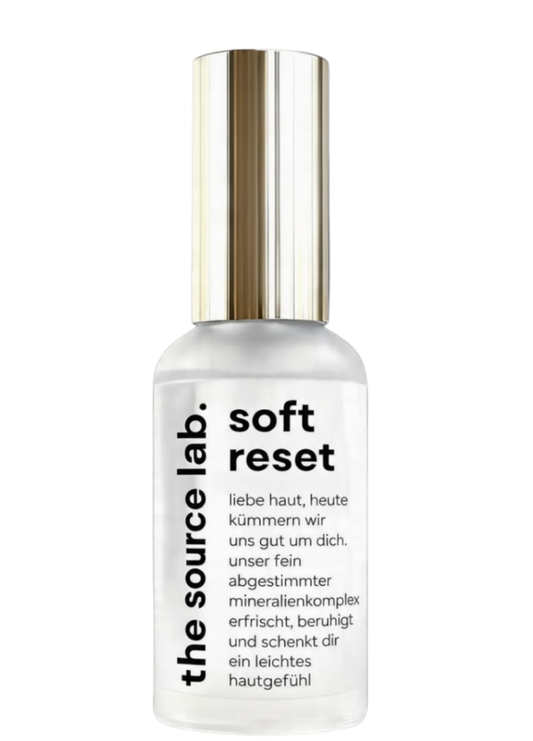 Soft Reset | Hochmineralisches Hautspray für trockene und empfindliche Haut | 50 ml