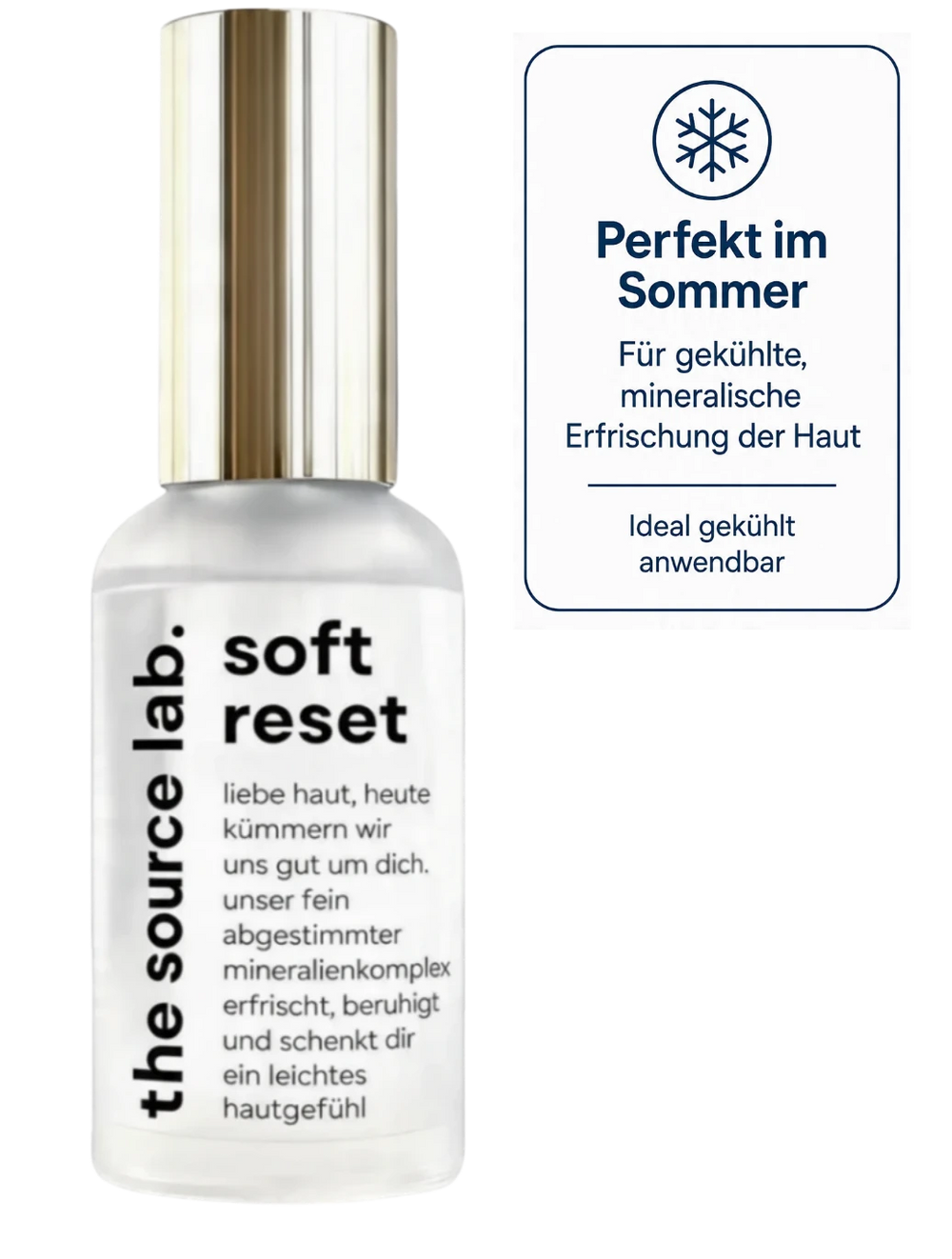 LETZTE CHANCE: Soft Reset Hautspray 50 ml | Altes Design, gleiche Qualität