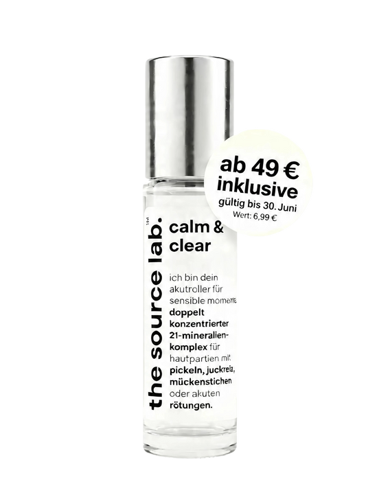 Calm&Clear | Sanfte SOS-Pflege bei Unreinheiten für sensible Haut | 10 ml