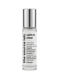 Sanfte SOS-Pflege bei Unreinheiten für sensible Haut, 10 ml, von THE SOURCE LAB, mit beruhigender Hautpflegeformel.