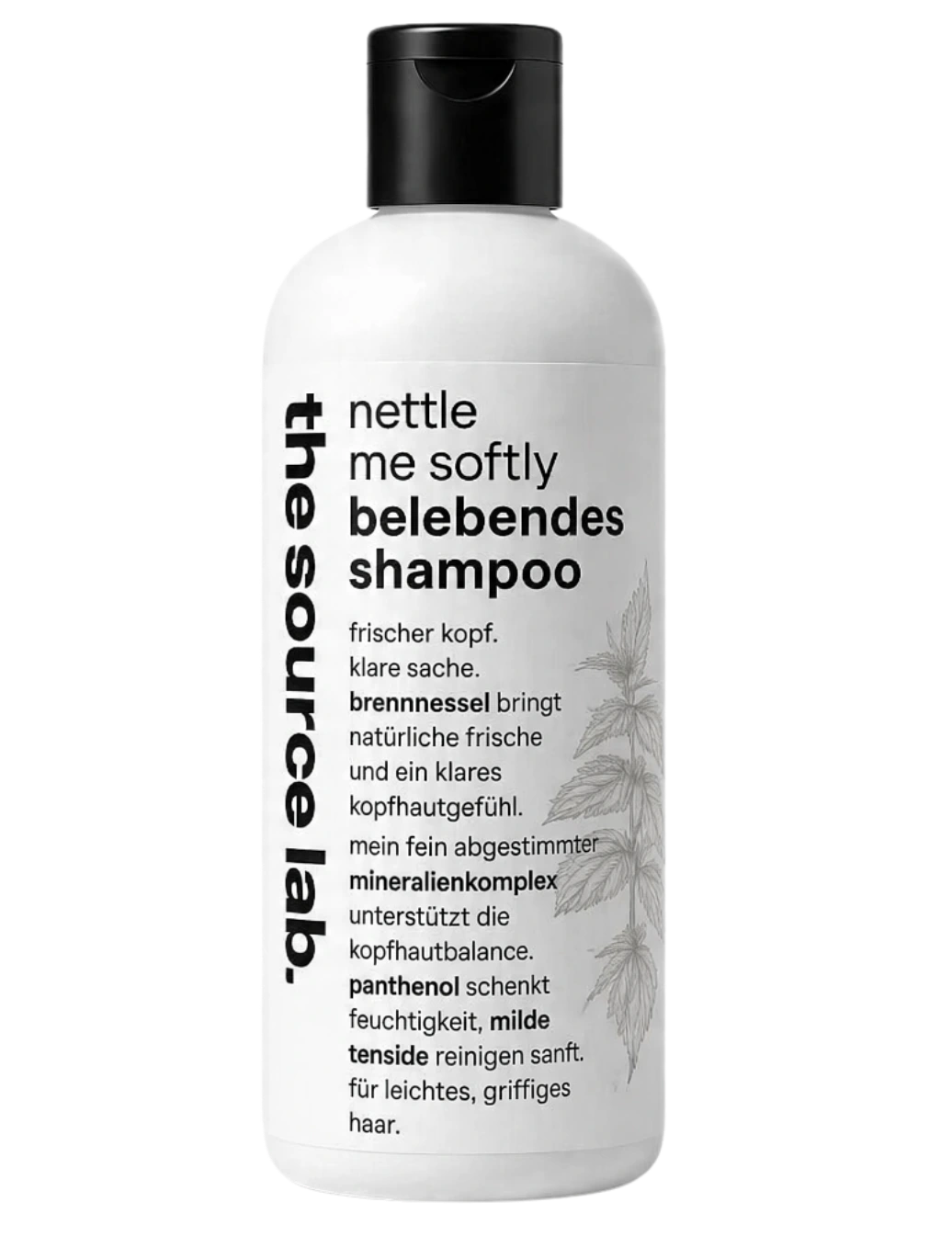 Nettle Me Softly | Belebendes Shampoo für sensible Kopfhaut und leichtes Haar | 250 ml