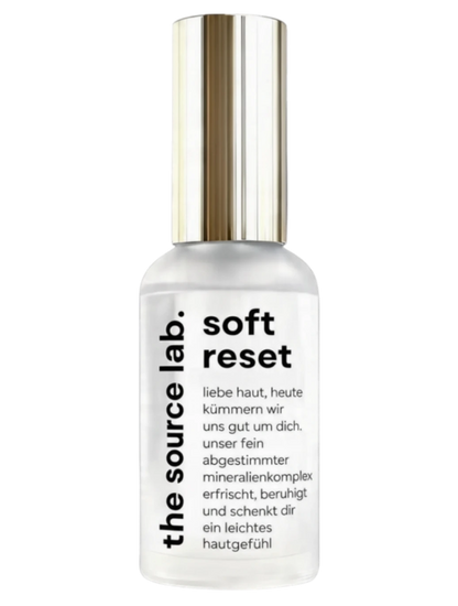 soft reset | Highly mineral skin spray for intensive moisture and protection of the skin barrier | 50ml