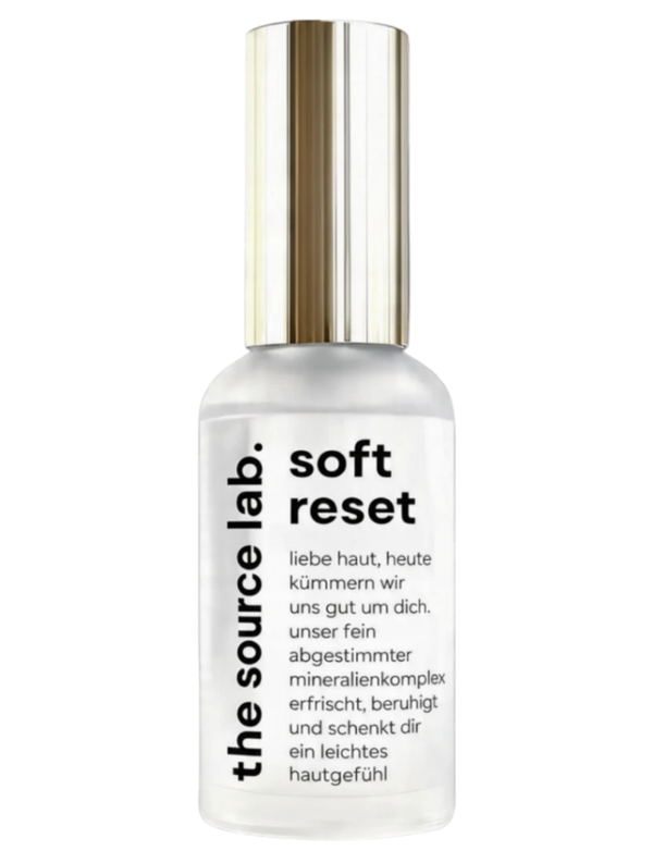 Soft Reset | Hochmineralisches Hautspray für trockene und empfindliche Haut | 50 ml