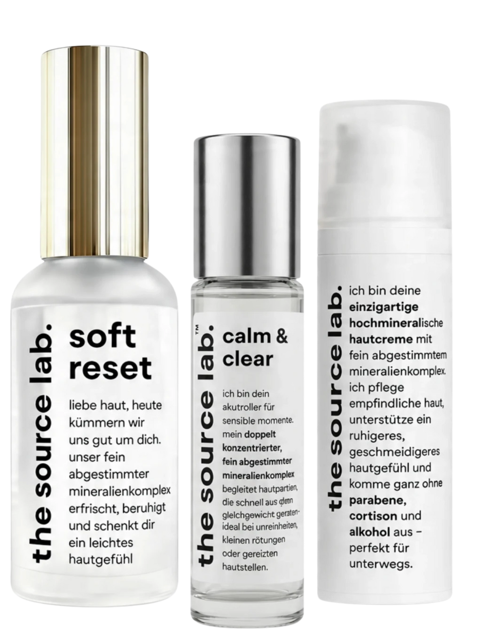 LETZTE CHANCE: Starter Bundle | Spray 50 ml + Creme 15 ml + Roll-On 10 ml