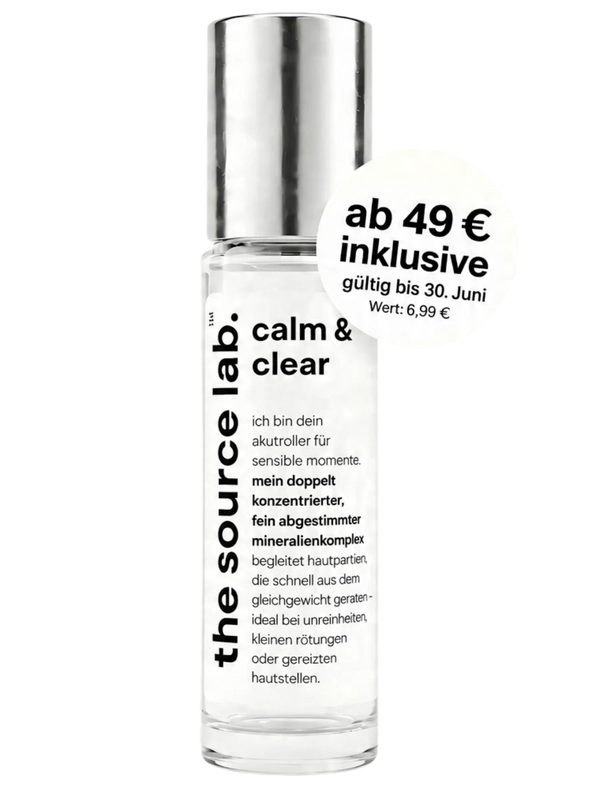 Calm&Clear | Sanfte SOS-Pflege bei Unreinheiten für sensible Haut | 10 ml