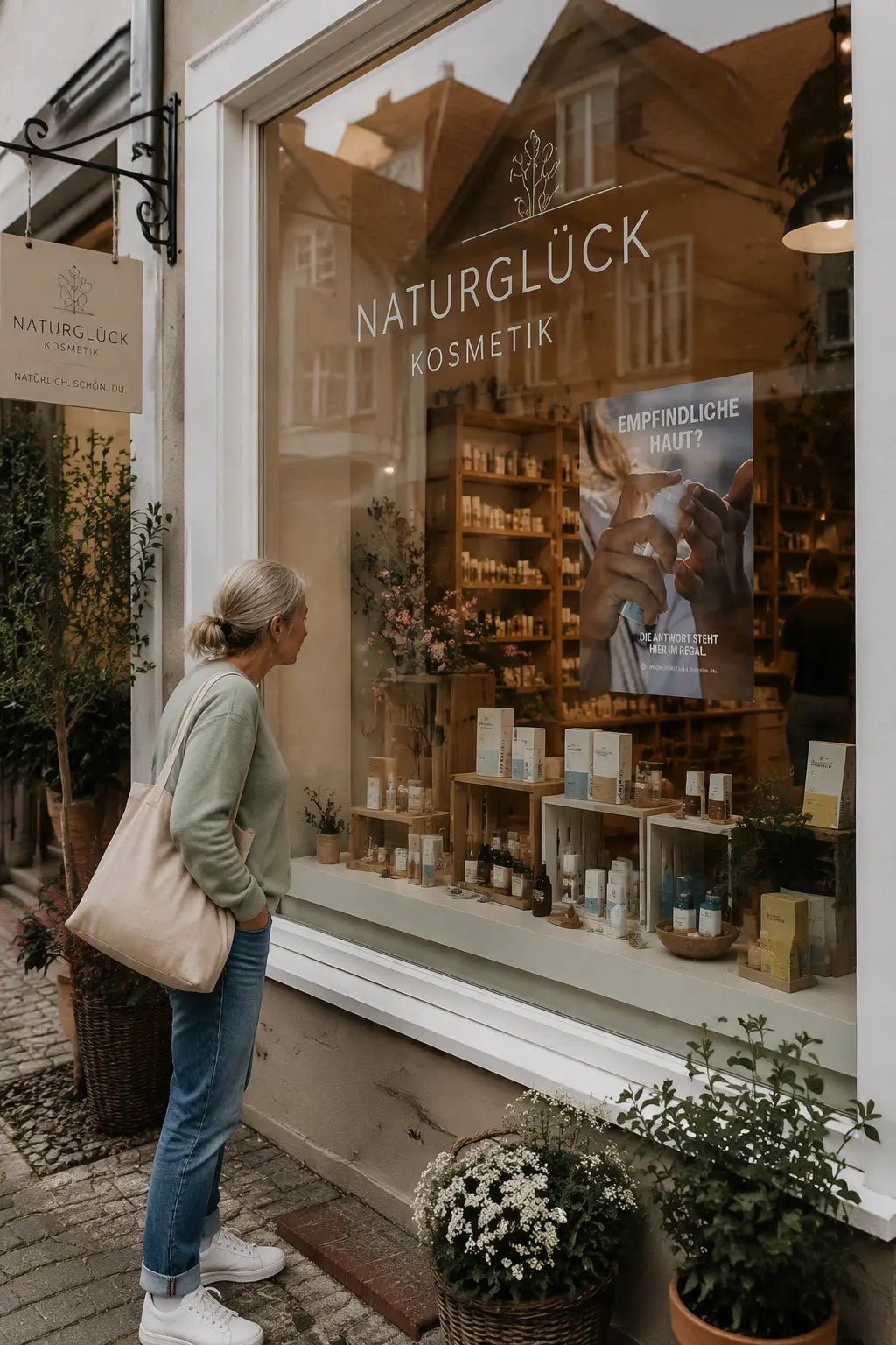 Soins de la peau SOURCE LAB dans le commerce de détail physique
