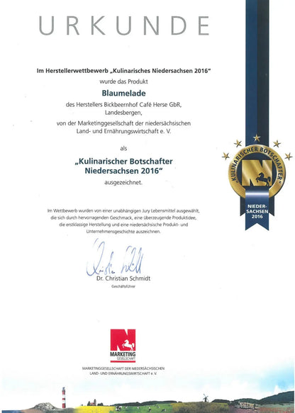 Bio-Blaumelade – dein fruchtiger Heidelbeer-Traum vom Bickbeernhof Quellmed Shop