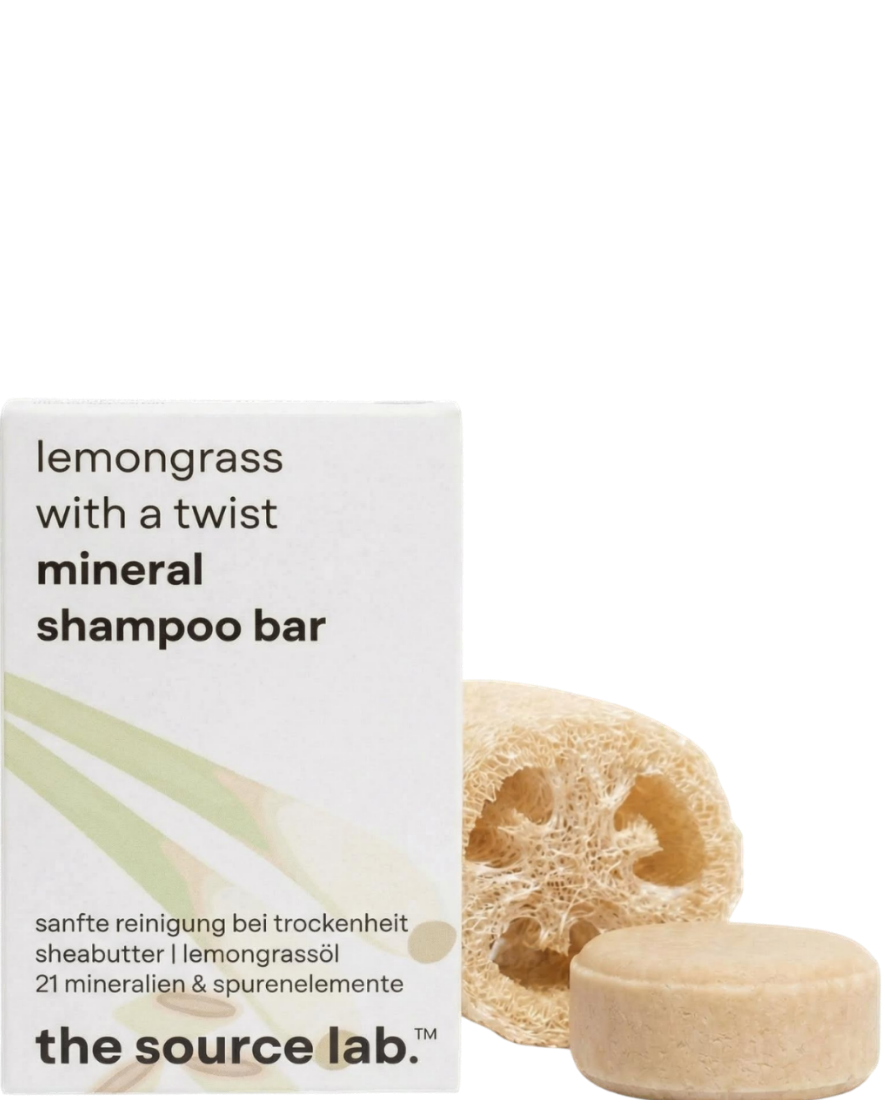 grapefruit with benefits I mineral shampoo bar I 50g I inklusive seifenkissen THE SOURCE LAB