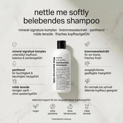 nettle me softly | belebendes kombinationsshampoo | 250ml THE SOURCE LAB