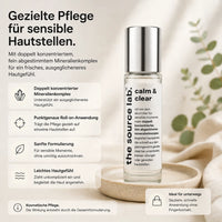 LETZTE CHANCE: Calm & Clear Roll-On 10 ml | Punktuelle Pflege bei Unreinheiten - [SOURCE LAB]