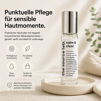 LETZTE CHANCE: Calm & Clear Roll-On 10 ml | Punktuelle Pflege bei Unreinheiten - [SOURCE LAB]