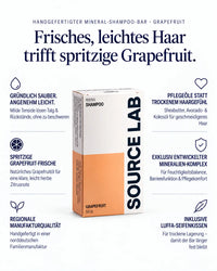 Shampoing solide pamplemousse – fruité & frais