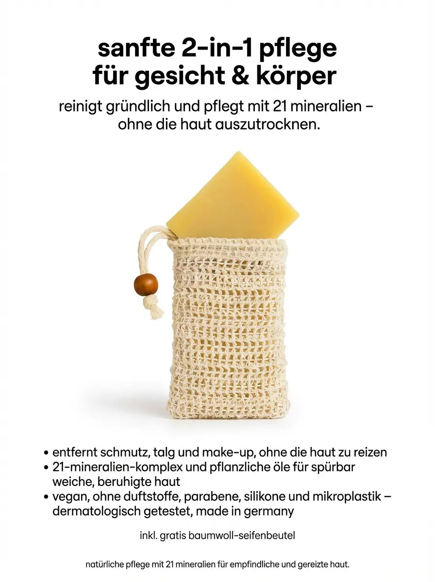 the source lab. von Quellmed – Sanfte und effektive 2-in-1 Ganzkörperseife THE SOURCE LAB