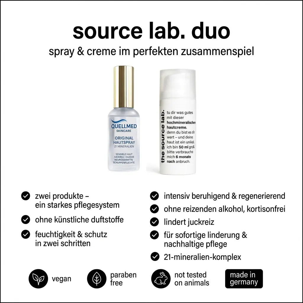 the source lab. Duo – Sanfte Routine für sensible, irritierte Haut THE SOURCE LAB