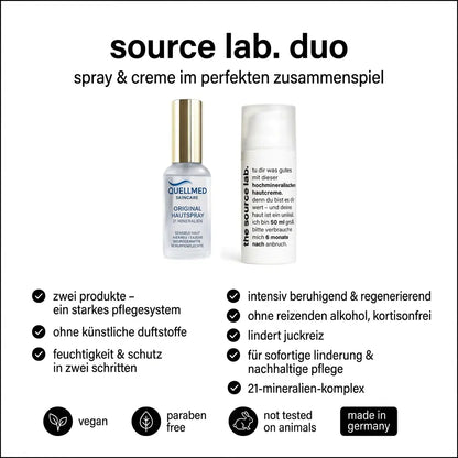 the source lab. Duo – Sanfte Routine für sensible, irritierte Haut THE SOURCE LAB