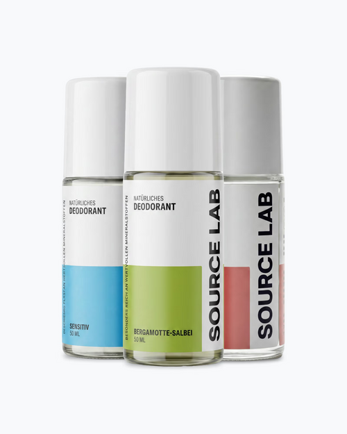 Deo-trio – Minerale deodorantverzorging in 3 varianten