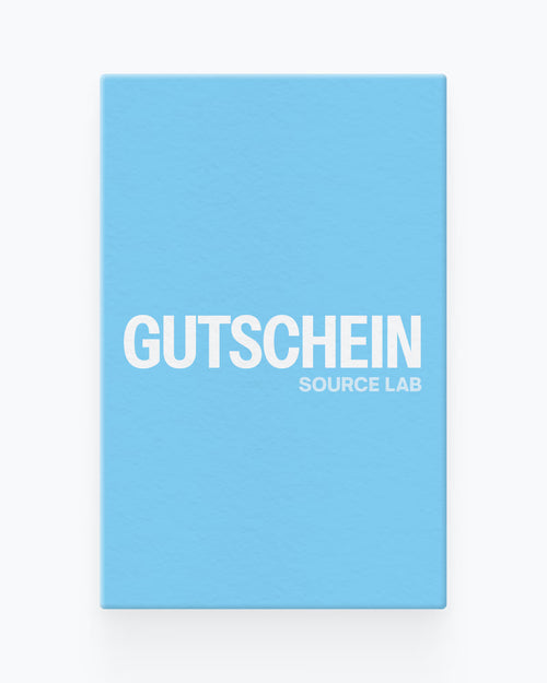 SOURCE LAB Wertgutscheine zum Verschenken