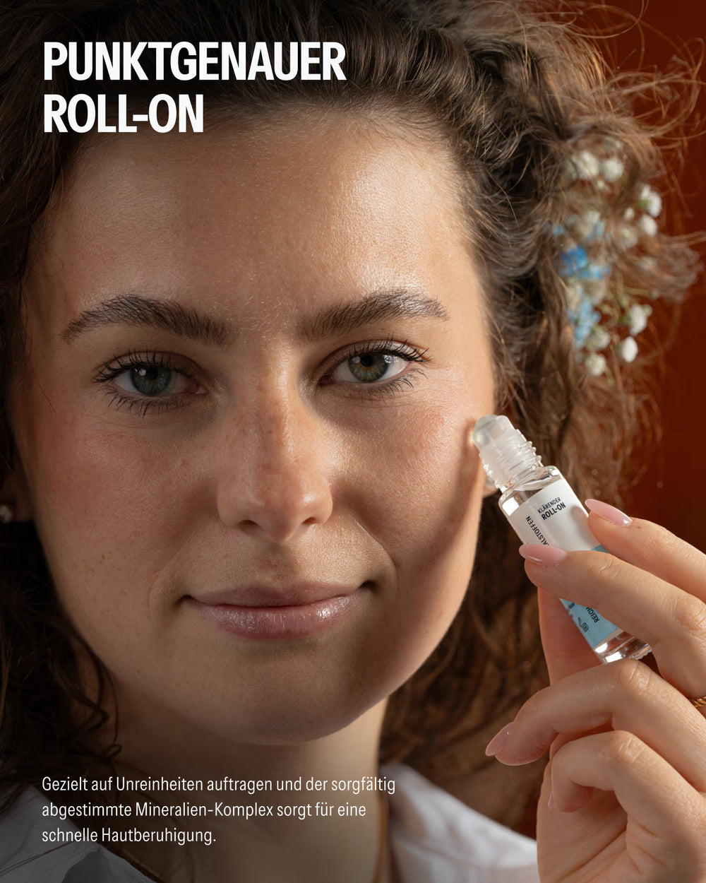 Klärender Mineral-Roll-On für Pickel & Unreinheiten
