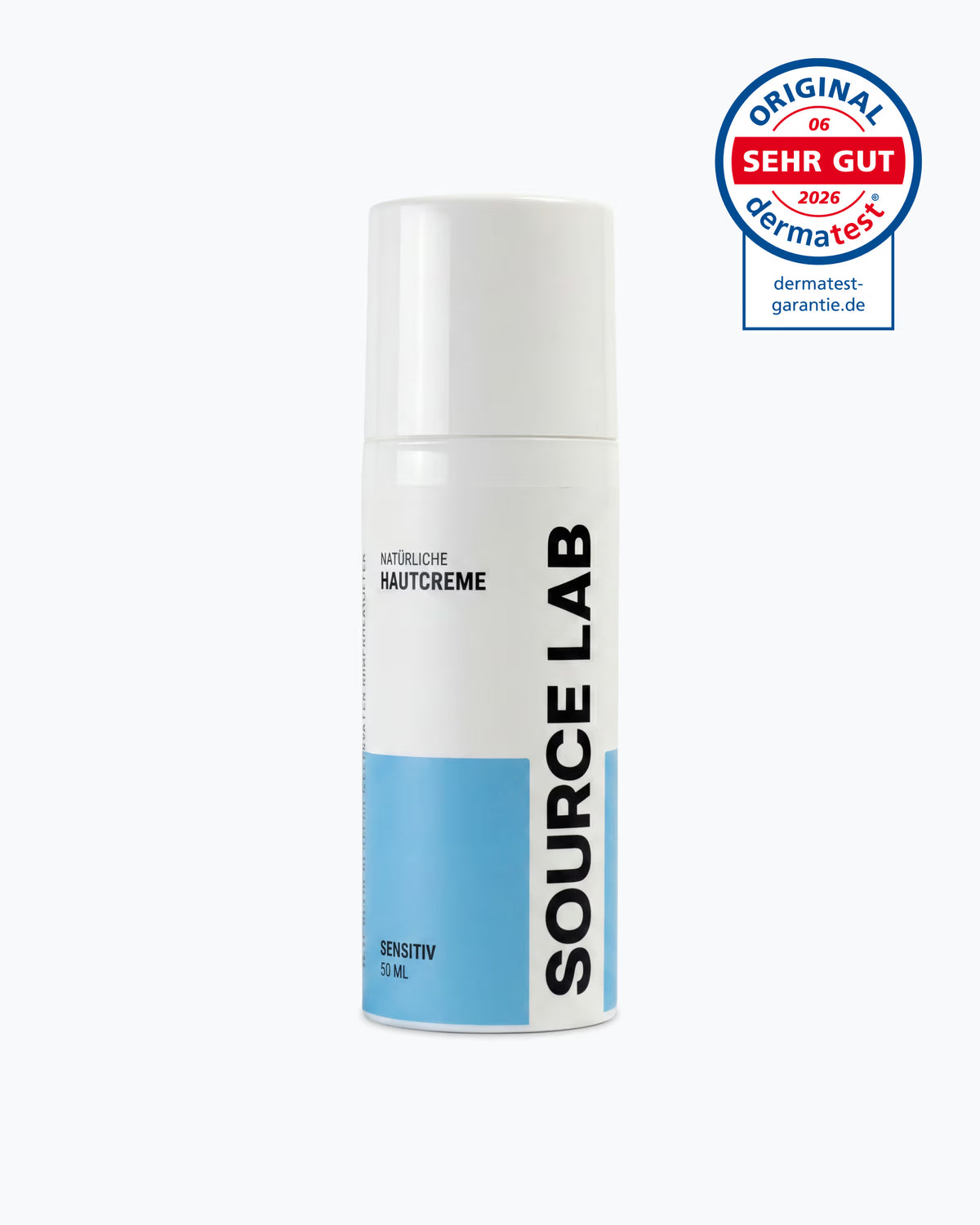 SOURCE LAB Sensitive Skin Cream with minerals, ceramides, and squalane