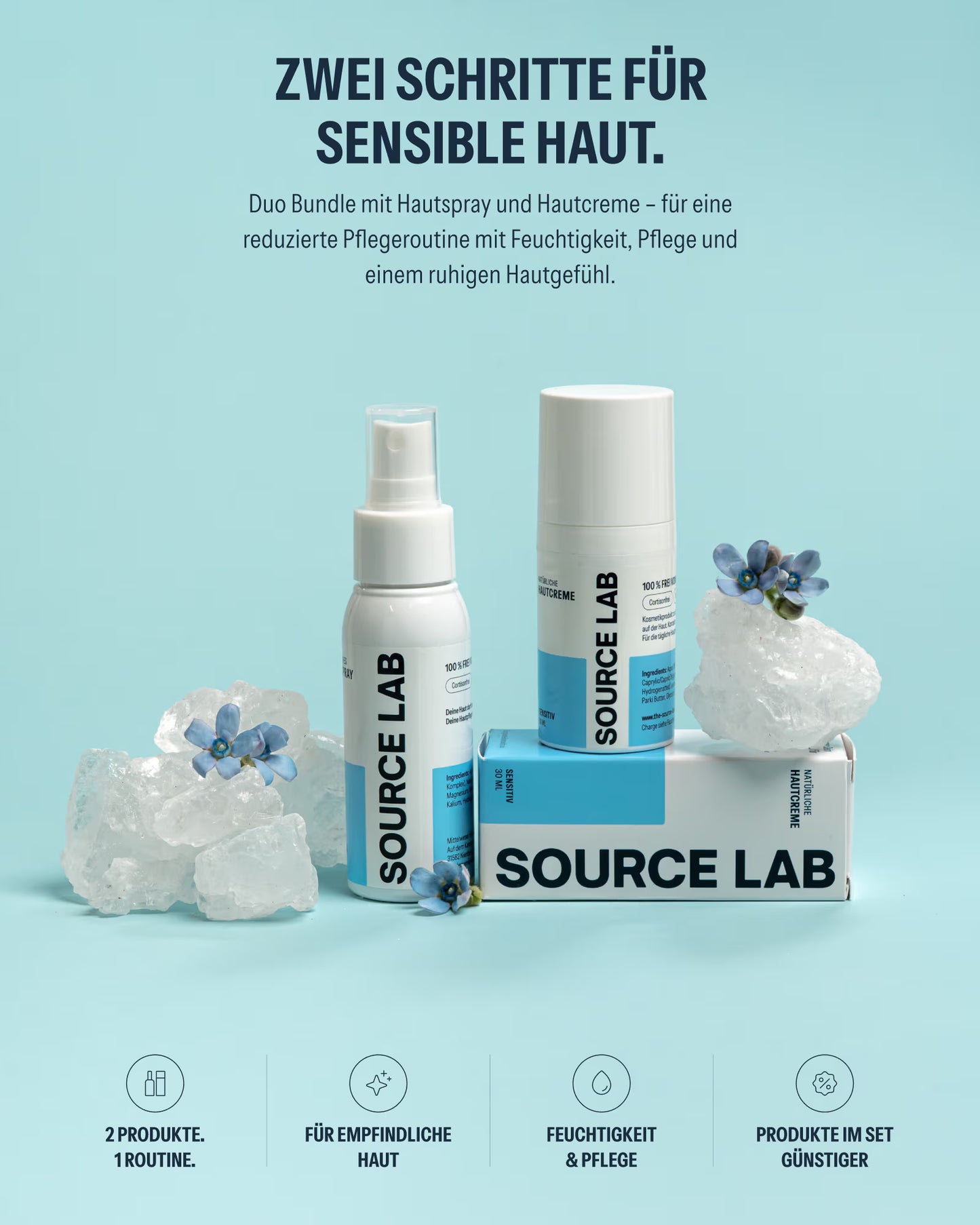 Mineralisches Hautspray mit 4-Mineralien-Mix